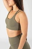 sports bra cross back