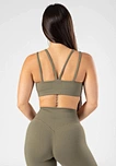green sports bra
